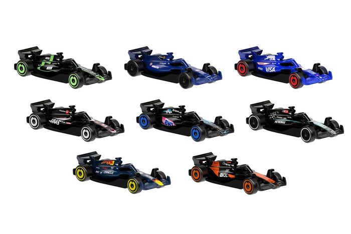 ホットウィールF1マシンコレクションの発売が決定。コレクション