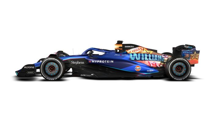 Williams FW45 Las Vegas Livery