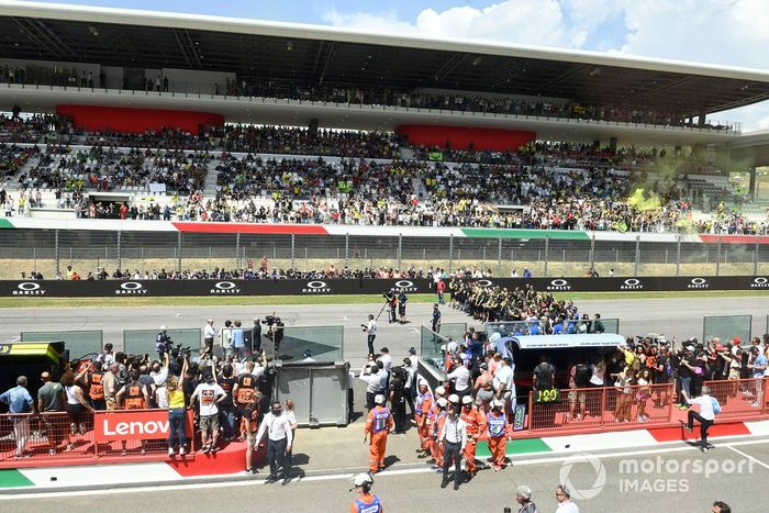 Valentino Rossi, retira su número 46 de MotoGP