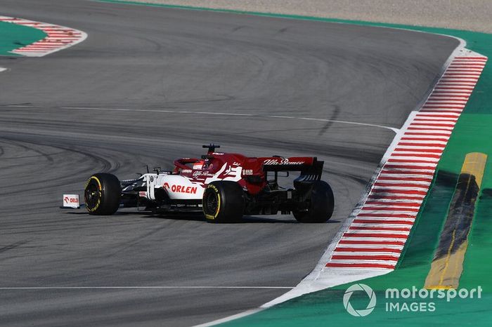 Trompo de Robert Kubica, Alfa Romeo Racing C39