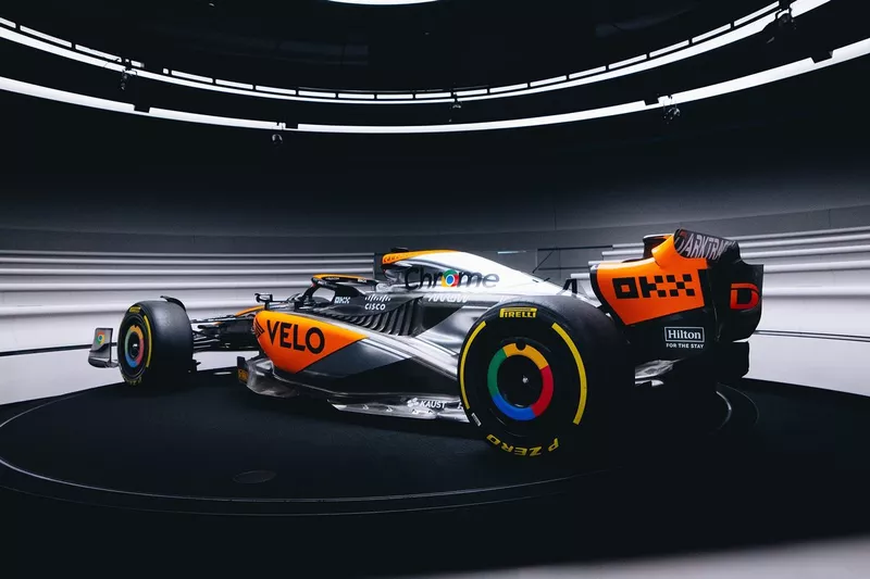 La livrée spéciale de McLaren pour Silverstone