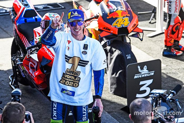 Campeón Mundial 2020: Joan Mir, Equipo Suzuki MotoGP