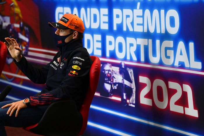 Max Verstappen, Red Bull Racing en la conferencia de prensa