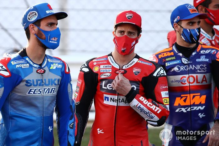 Alex Rins, Team Suzuki MotoGP, Andrea Dovizioso, Ducati Team