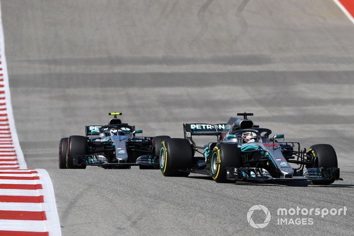 Lewis Hamilton, Mercedes-AMG F1 W09, Valtteri Bottas, Mercedes-AMG F1 W09 