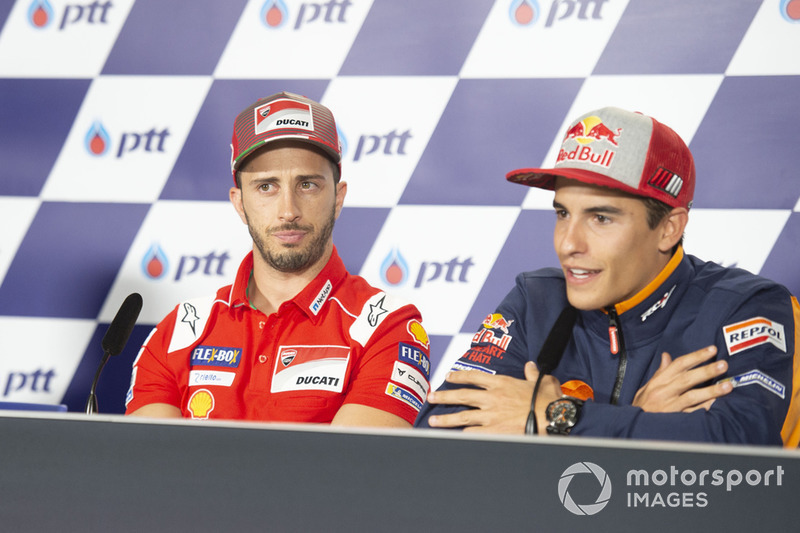 Андреа Довіціозо, Ducati Team, Марк Маркес, Repsol Honda Team
