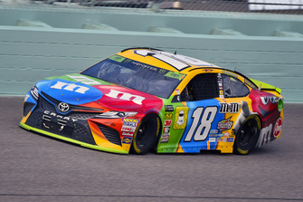 Kyle Busch, Joe Gibbs Racing, Toyota Camry M&M's