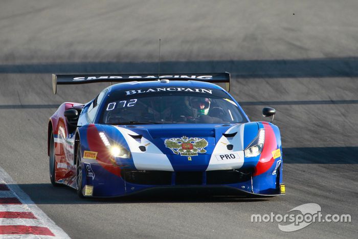 #72 SMP Racing Ferrari 488 GT3: Victor Shaytar, Miguel Molina, Davide Rigon