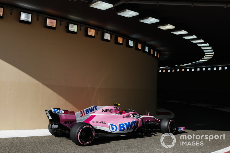 10. Esteban Ocon, Racing Point Force India VJM11