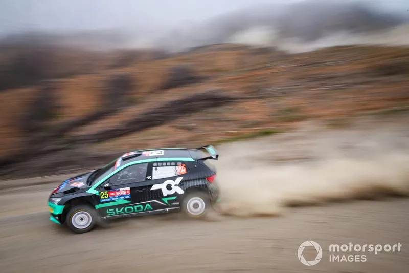 Gus Greensmith, Jonas Andersson, Toksport WRT Skoda Fabia RS Rally2