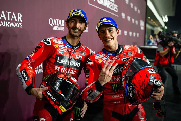 Francesco Bagnaia, Ducati Team, Marc Marquez, Ducati Team