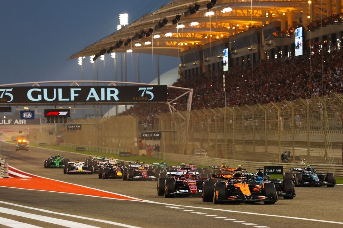 Charles Leclerc, Ferrari, Oscar Piastri, McLaren, George Russell, Mercedes