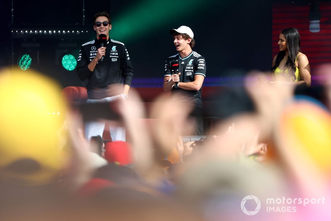 George Russell, Mercedes, Andrea Kimi Antonelli, Mercedes