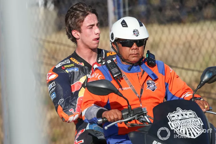 Pedro Acosta, Red Bull KTM Factory Racing dopo l'incidente