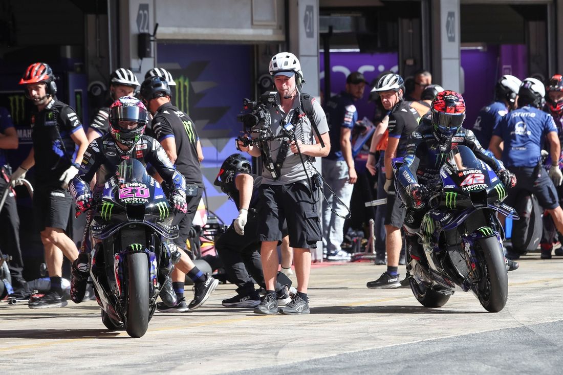 Alex Rins, Yamaha Factory Racing, Fabio Quartararo, Yamaha Factory Racing