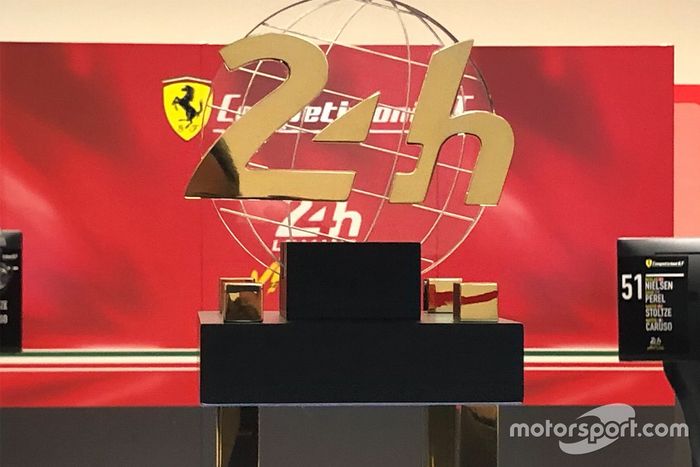 Preparación en Ferrari para las 24h de Le Mans virtuales