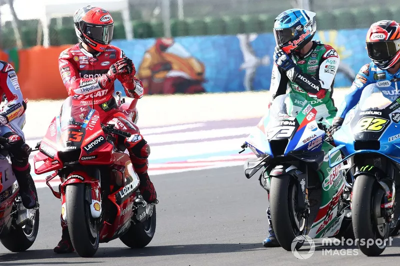Francesco Bagnaia, Ducati Team si scusa con Alex Marquez, Team LCR Honda