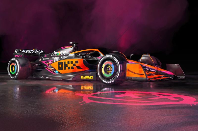 Decoración Especial McLaren MCL36 para Singapur