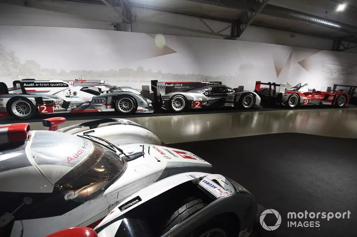 I vincitori di Le Mans Audi R18 e R15 TDI Plus