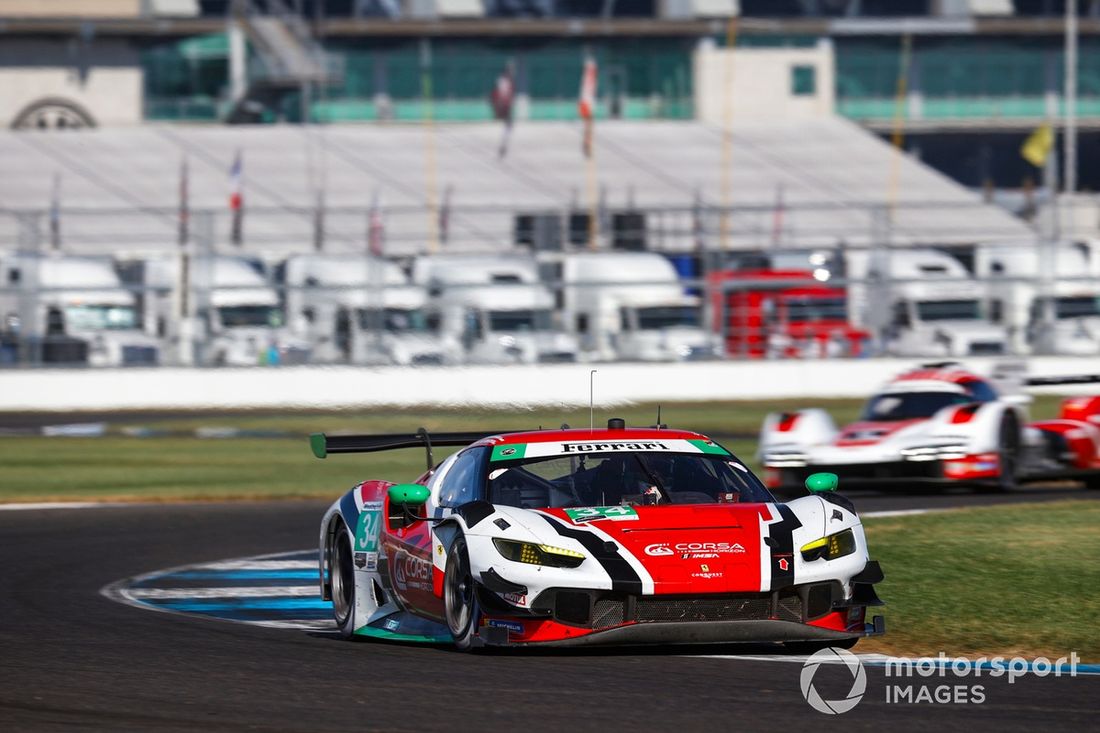 #34 Conquest Racing Ferrari 296 GT3: Manny Franco, Albert Costa Balboa, Cedric Sbirrazzuoli