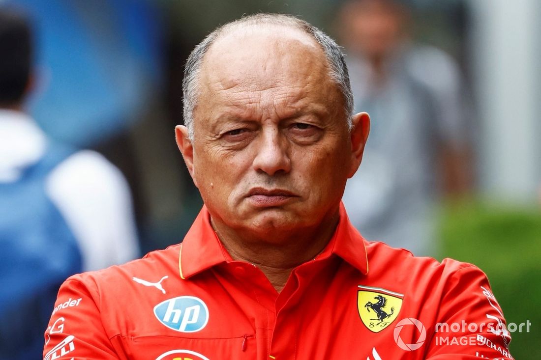 Frederic Vasseur, dyrektor zespołu i dyrektor generalny Scuderia Ferrari