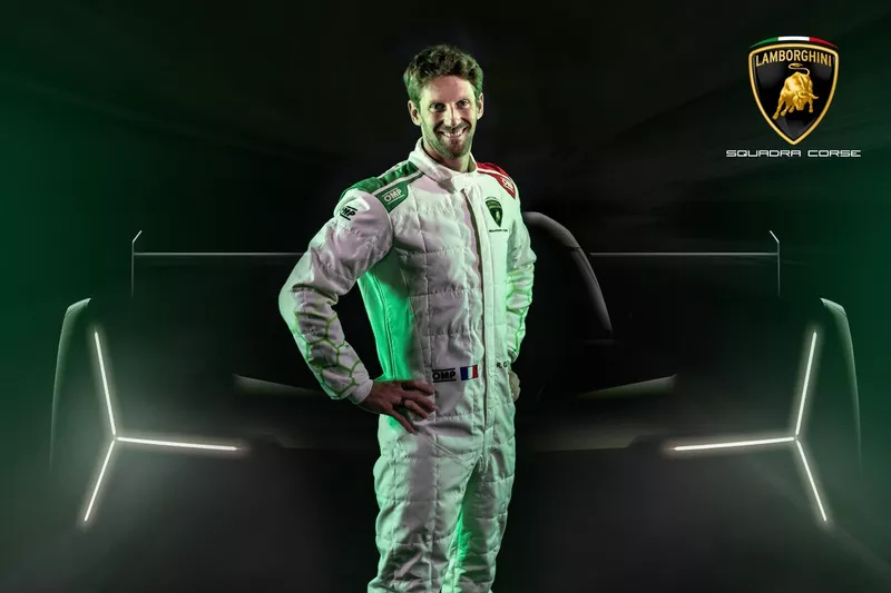 Romain Grosjean, Lamborghini Squadra Corse