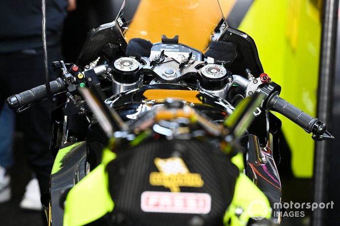 Detalle de la moto VR46 Ducati