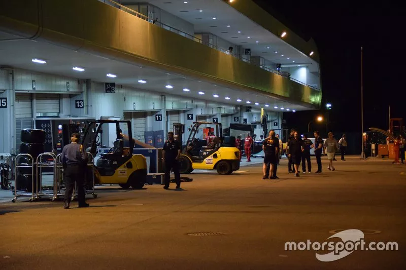 El circuito de Suzuka se prepara para la llegada del tifón Hagibis