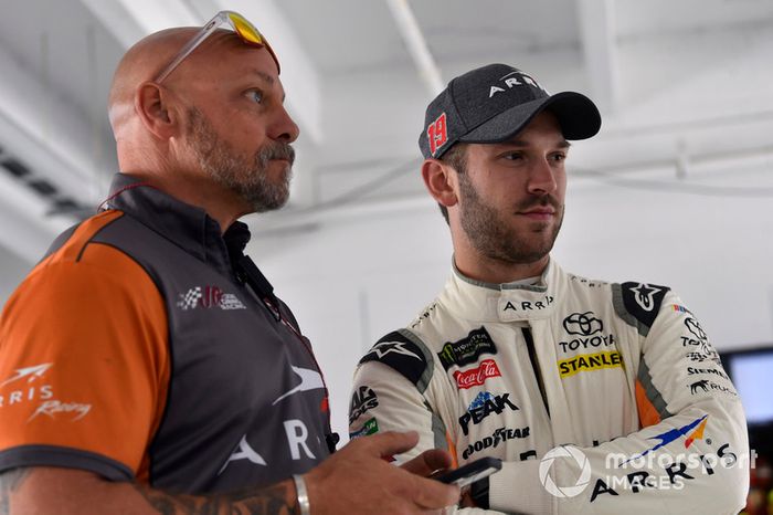 Daniel Suarez, Joe Gibbs Racing, Toyota Camry ARRIS