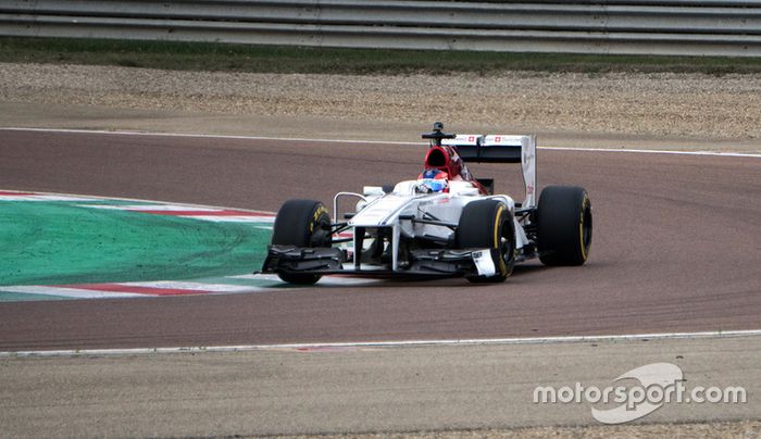 Test de Tatiana Calderón, Sauber F1