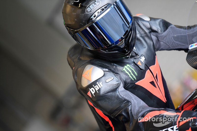 Lewis Hamilton teste la Yamaha Superbike
