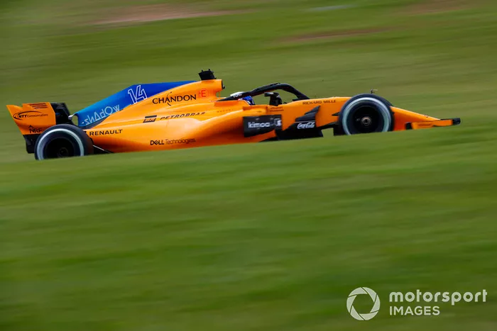 Fernando Alonso, McLaren MCL33. 