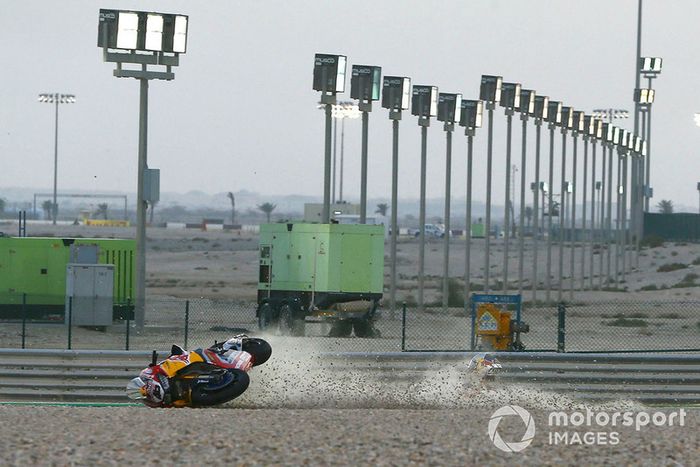 Jake Gagne, Honda WSBK Team caída