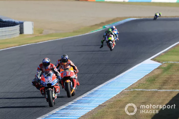 Andrea Dovizioso, Ducati Team, Marc Marquez, Repsol Honda Team