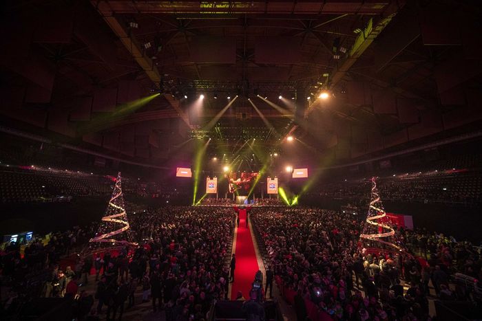 Campeones en celebración