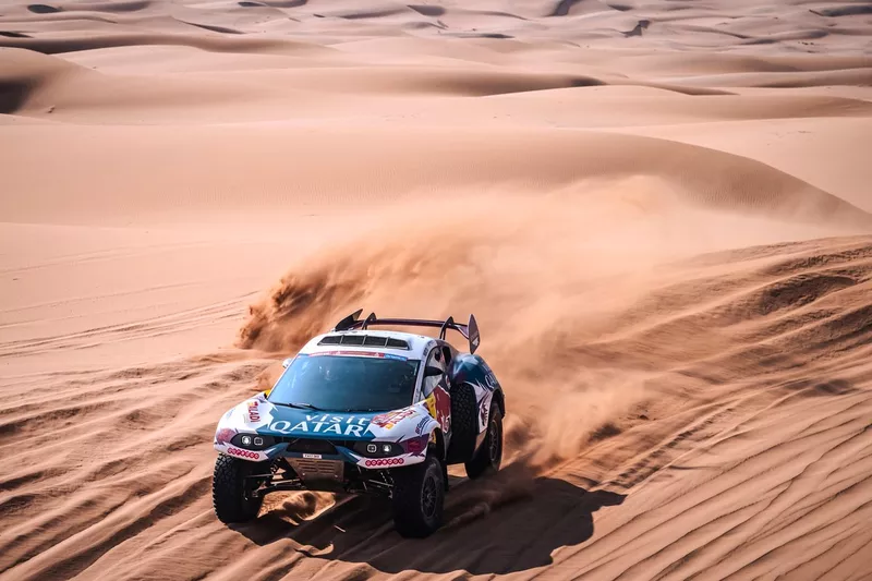 #200 Nasser Racing Prodrive Hunter: Nasser Al-Attiyah, Mathieu Baumel