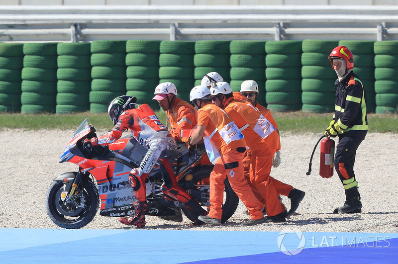 Terjatuhnya Jorge Lorenzo, Ducati Team