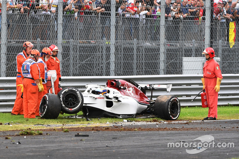 Marcus Ericsson, Alfa Romeo Sauber C37 in FP2