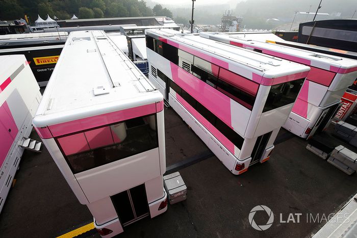 Camiones de Force India