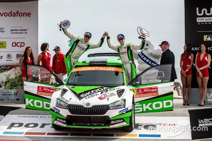 Kalle Rovanperä, Jonne Halttunen, Skoda Motorsport Skoda Fabia R5