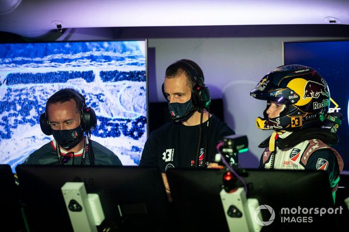 Catie Munnings, Andretti United Extreme E, en el centro de mando