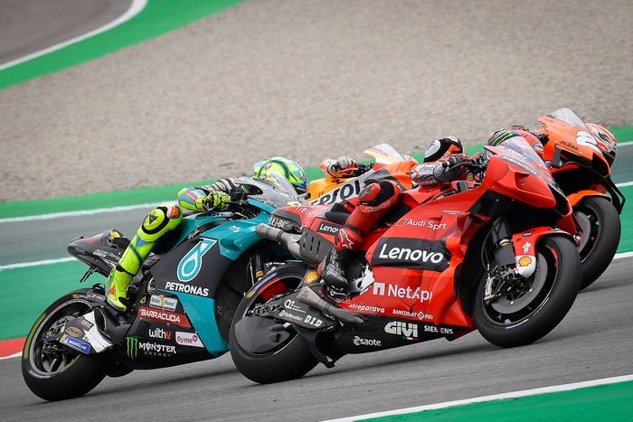 Francesco Bagnaia, Ducati Team, Valentino Rossi, Petronas Yamaha SRT