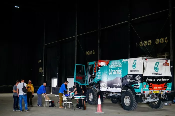 #531 Team De Rooy IVECO: Michiel Becx, Bernard Der Kinderen, Edwin Kuijpers