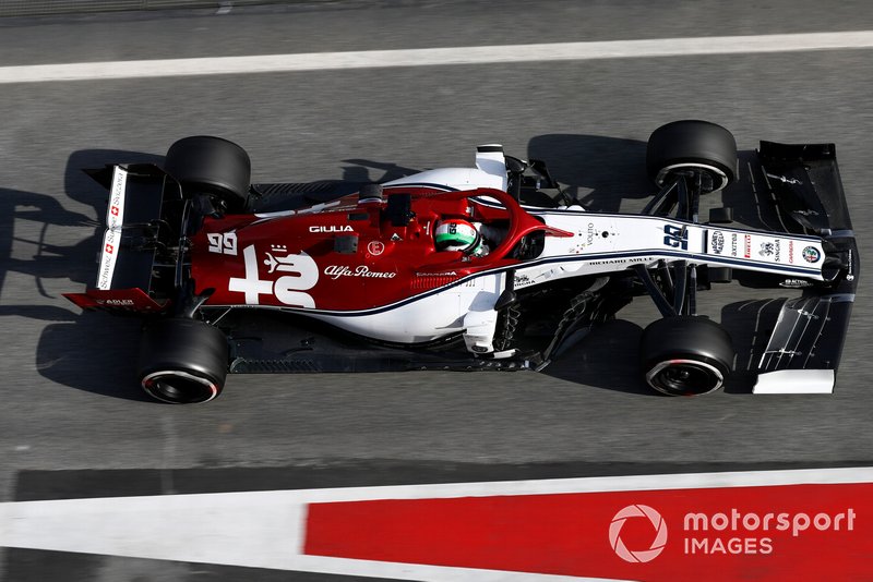 Antonio Giovinazzi, Alfa Romeo Racing C38
