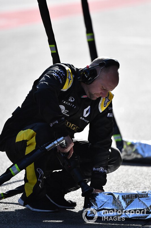 Mecánico de Renault Sport F1 Team
