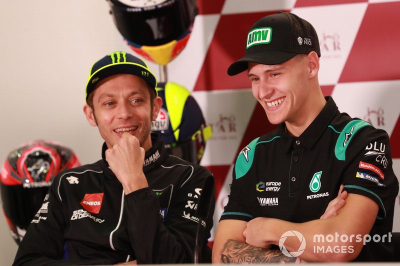 Valentino Rossi, Yamaha Factory Racing, Fabio Quartararo, Petronas Yamaha SRT