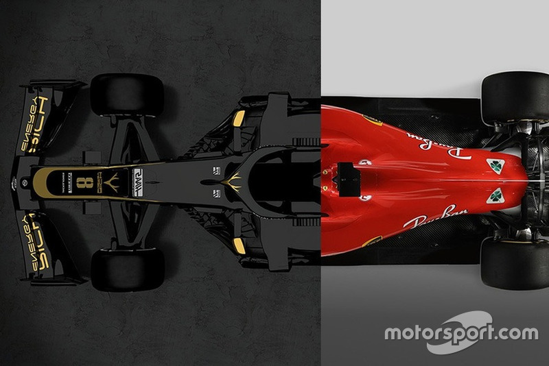 Haas VF-19 проти Ferrari SF71H