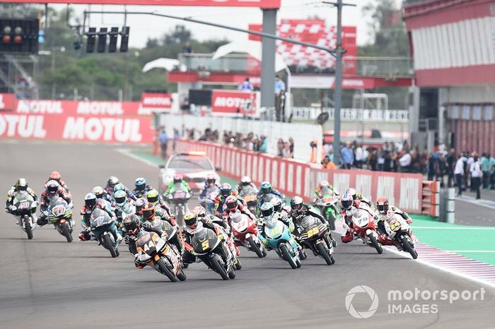 Aron Canet, Max Racing Team, Jaume Masia, Bester Capital Dubai, race start