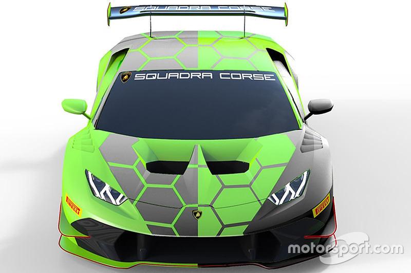 #100 Lamborghini Squadra Corse Lamborghini Huracan Super Trofeo: Andrea Dovizioso