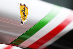 Ferrari pit gantry detail